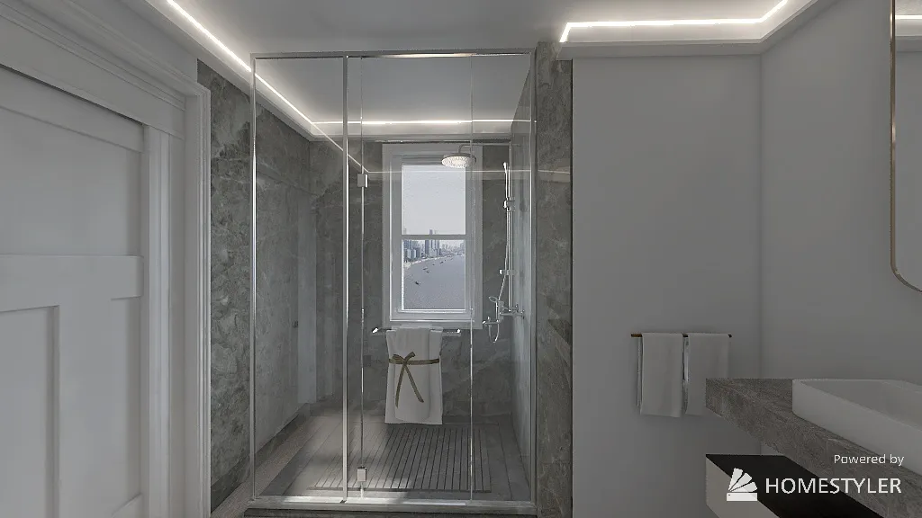 SecondBathroom 3d design renderings