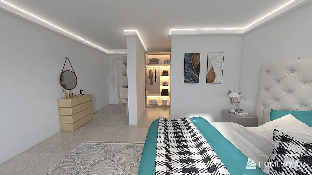 Bedroom 3d design renderings