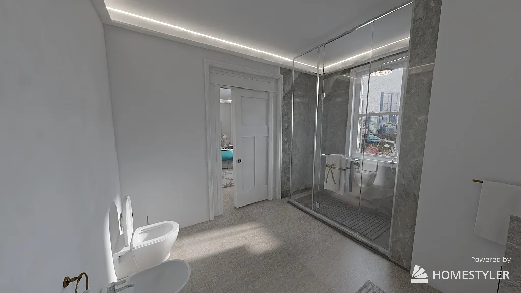 SecondBathroom 3d design renderings