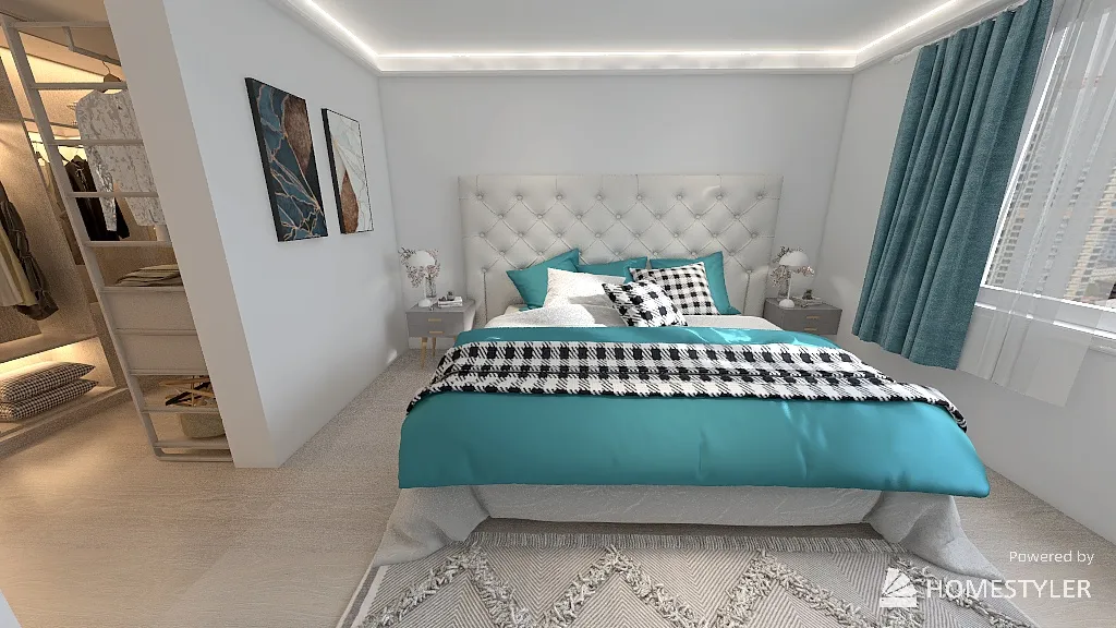 Bedroom 3d design renderings