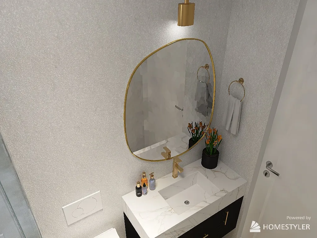 Bathroom 3d design renderings