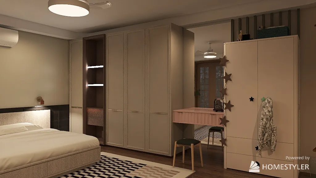 Bedroom 3d design renderings