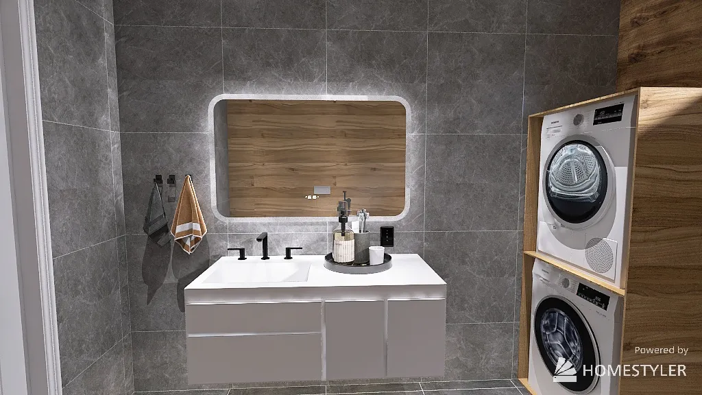 Bathroom 3d design renderings