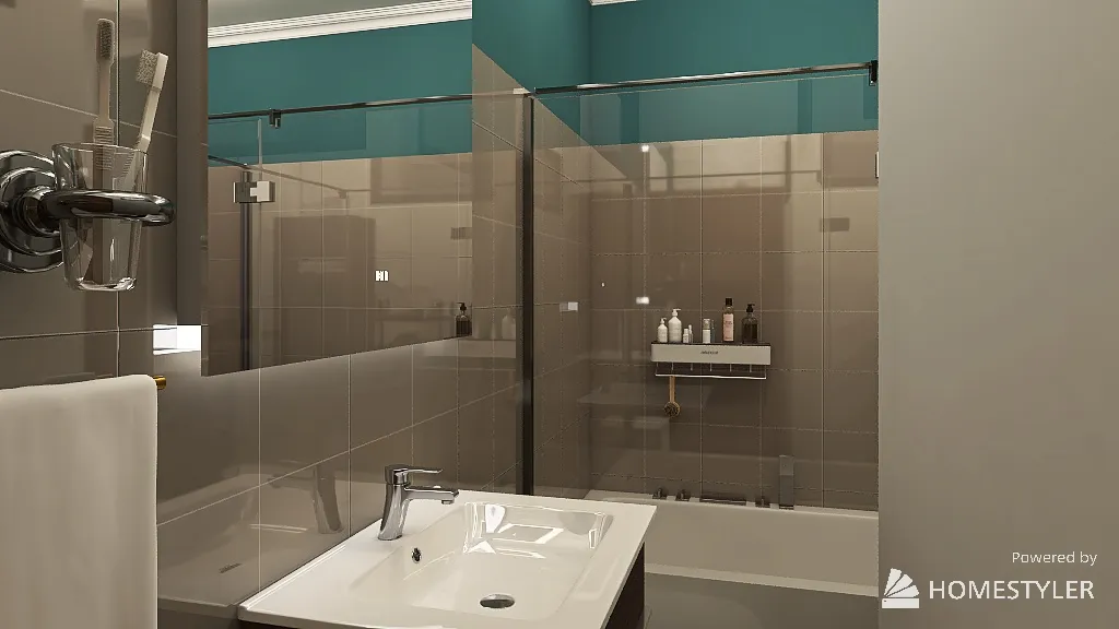 Bathroom 3d design renderings