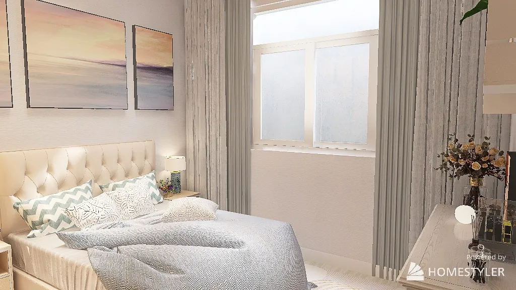 Bedroom 3d design renderings