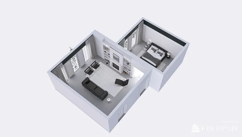 Bauhaus Style Suite 3d design picture 67.29