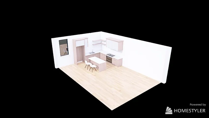 16-Modern Apartment Empt Room 3d design picture 37.86