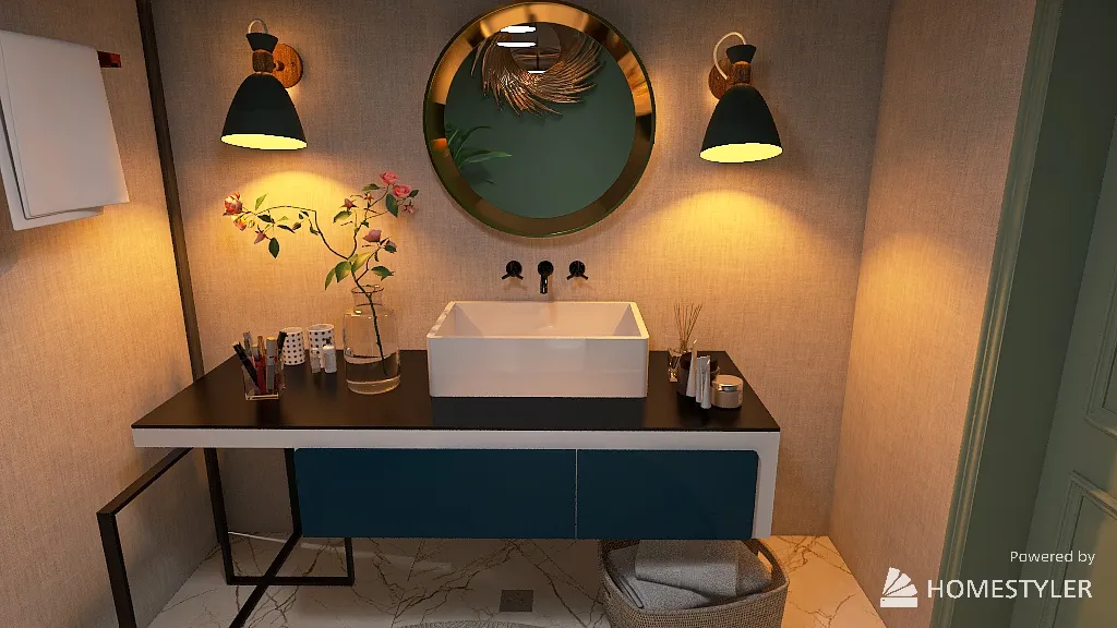 Bathroom 3d design renderings