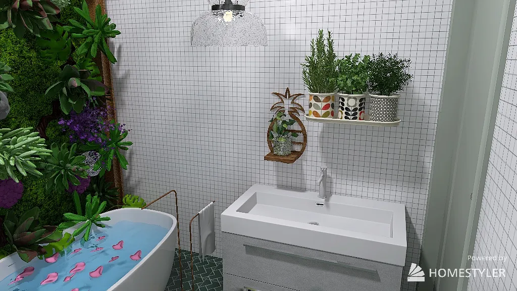 Bathroom 3d design renderings