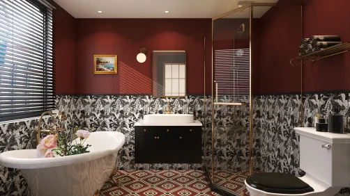 Vintage Inspired Bathroom Design