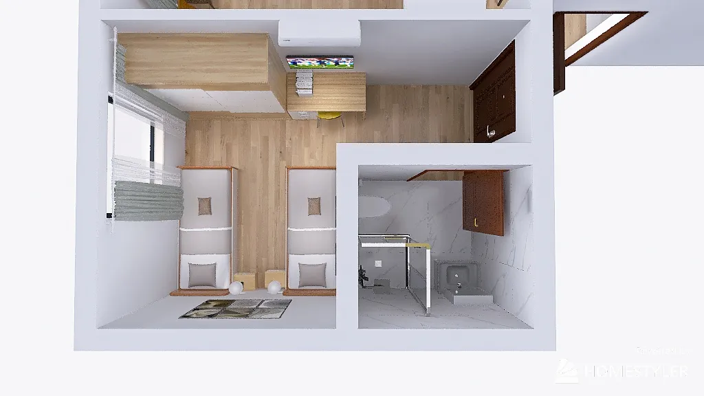 Copy of Interier Dh.Stud 3d design renderings