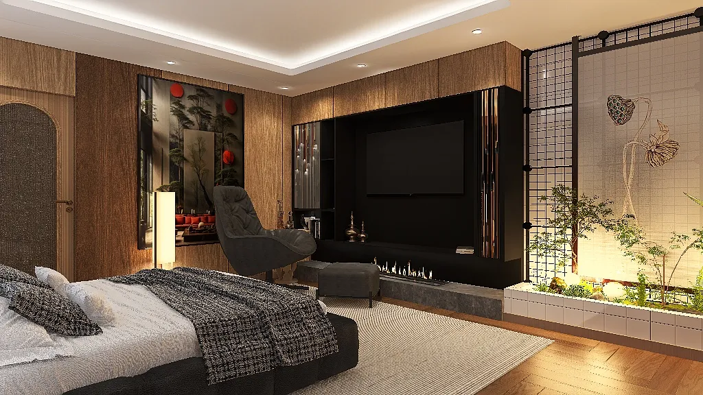 MasterBedroom 3d design renderings