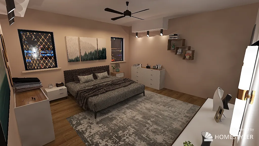 MasterBedroom 3d design renderings