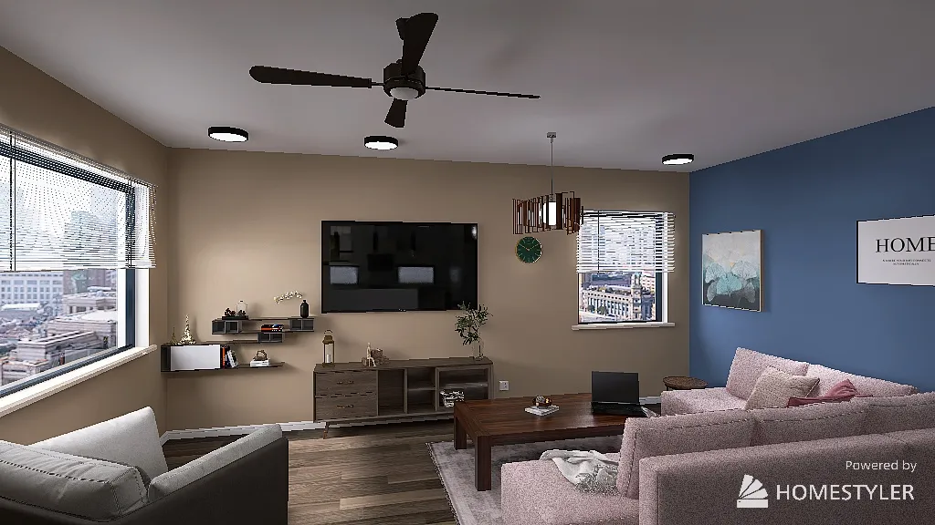 LivingRoom 3d design renderings