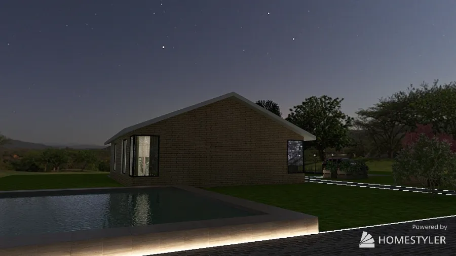 Загородный дом 3d design renderings