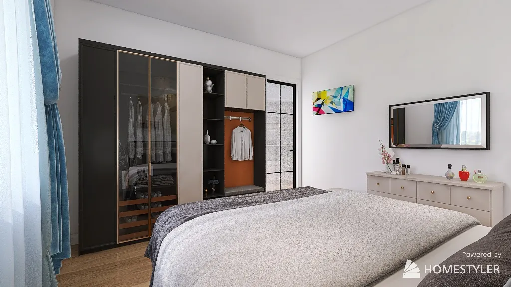 Bedroom 3d design renderings