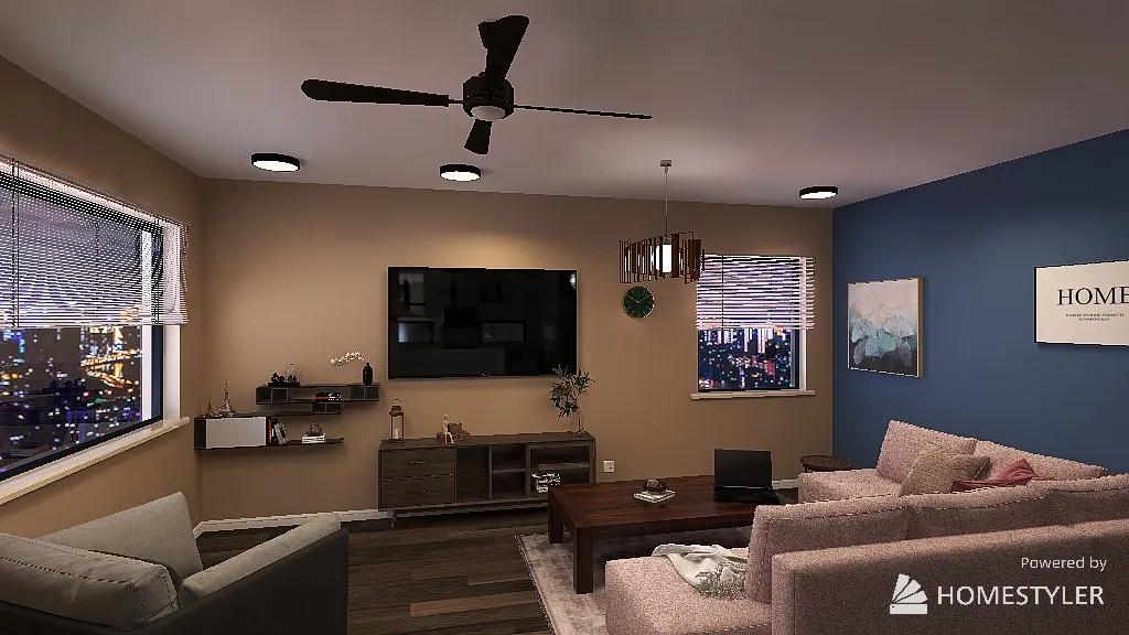 LivingRoom 3d design renderings