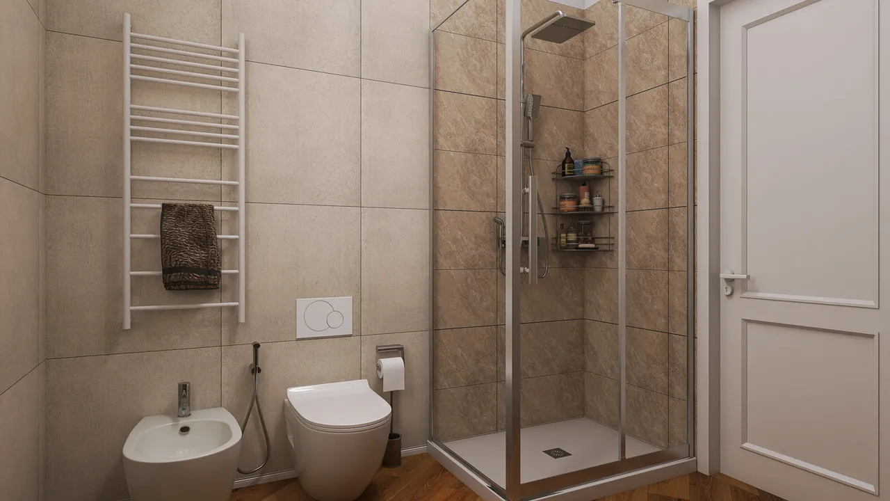 SecondBathroom 3d design renderings