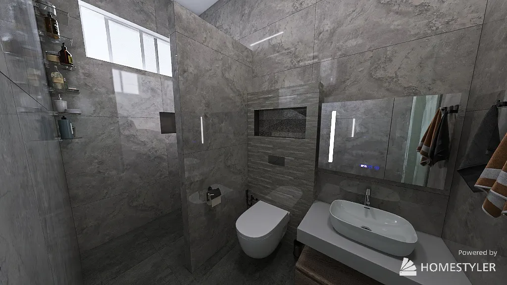 Bathroom 3d design renderings