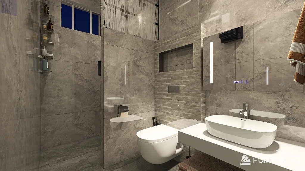 Bathroom 3d design renderings