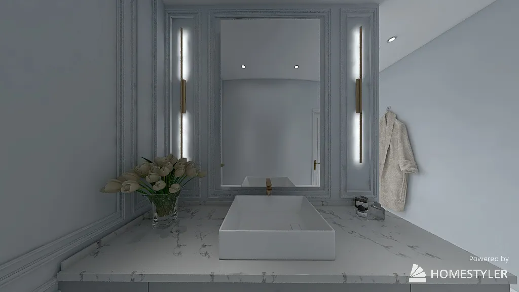 Bathroom 3d design renderings