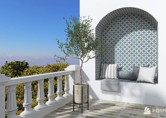Greece vacation Design Rendering