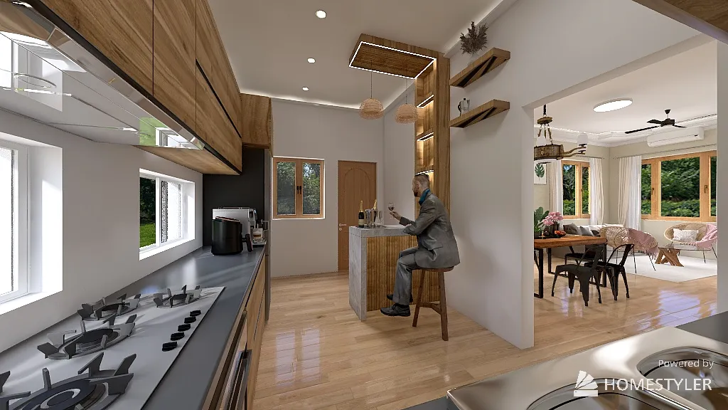 Kitchen 3d design renderings