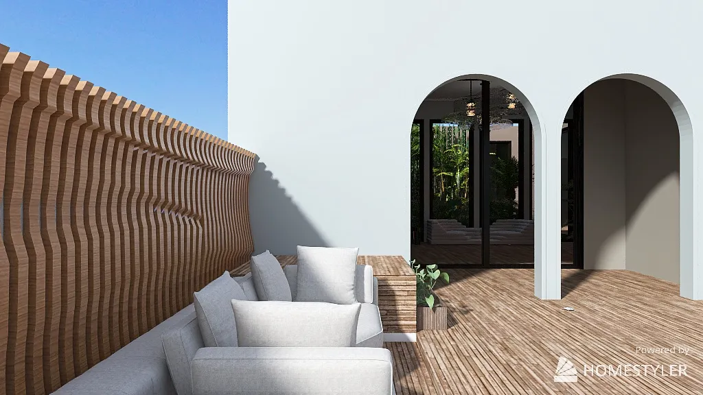 RattanHouse 3d design renderings