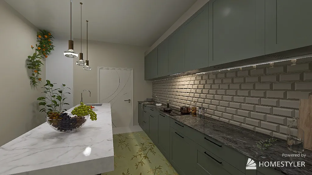 Kitchen 3d design renderings