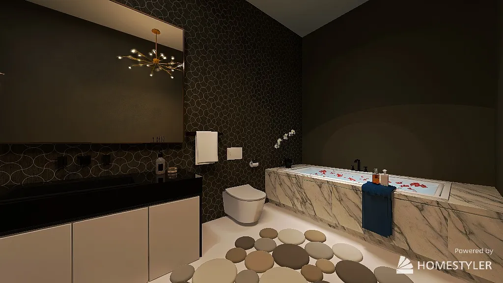 Bathroom 3d design renderings