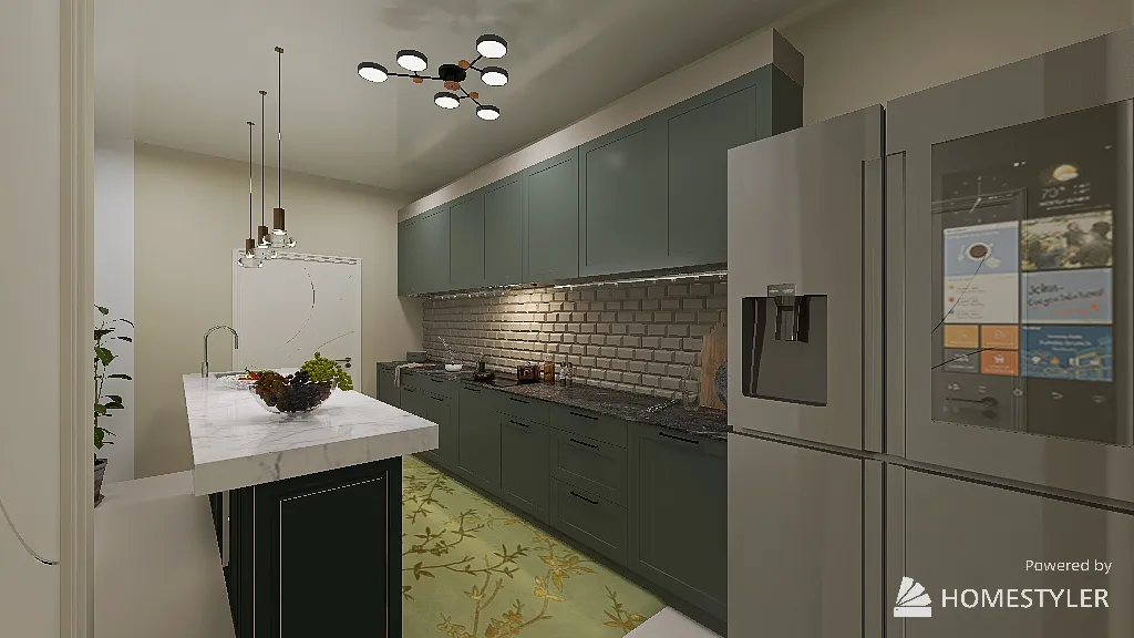 Kitchen 3d design renderings