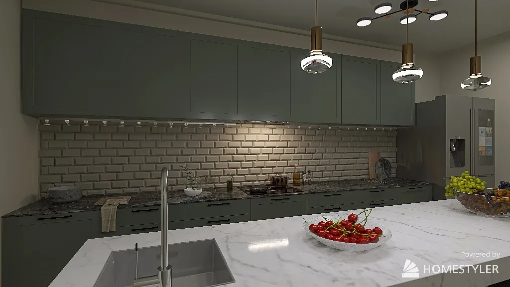 Kitchen 3d design renderings