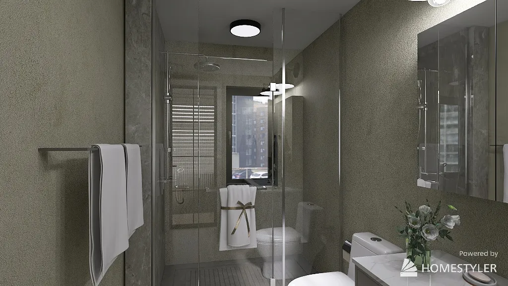 Bathroom 3d design renderings