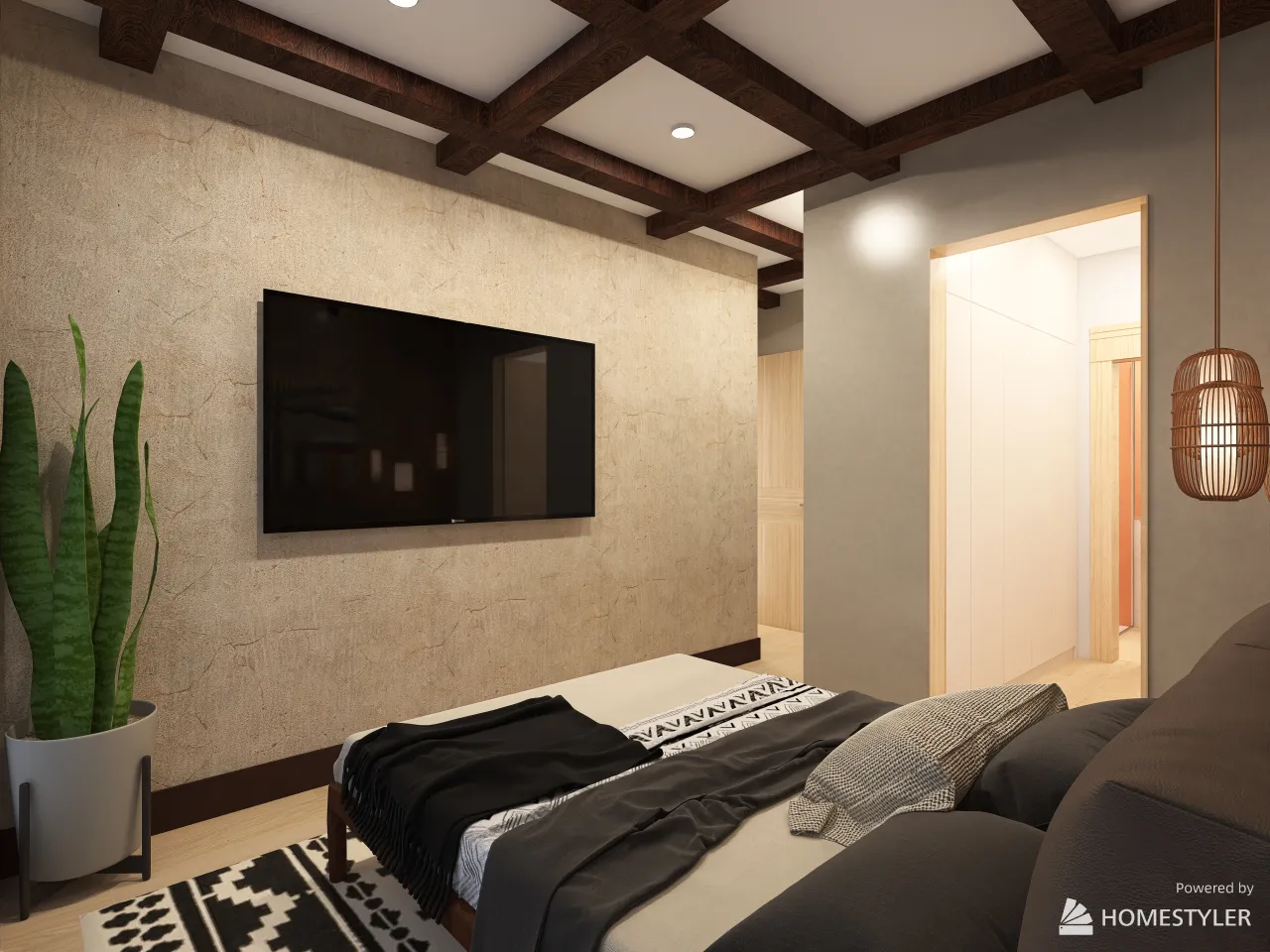 MasterBedroom 3d design renderings