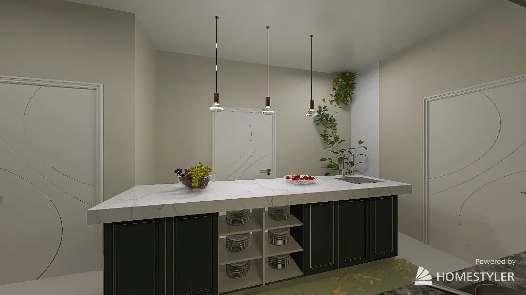 Kitchen 3d design renderings