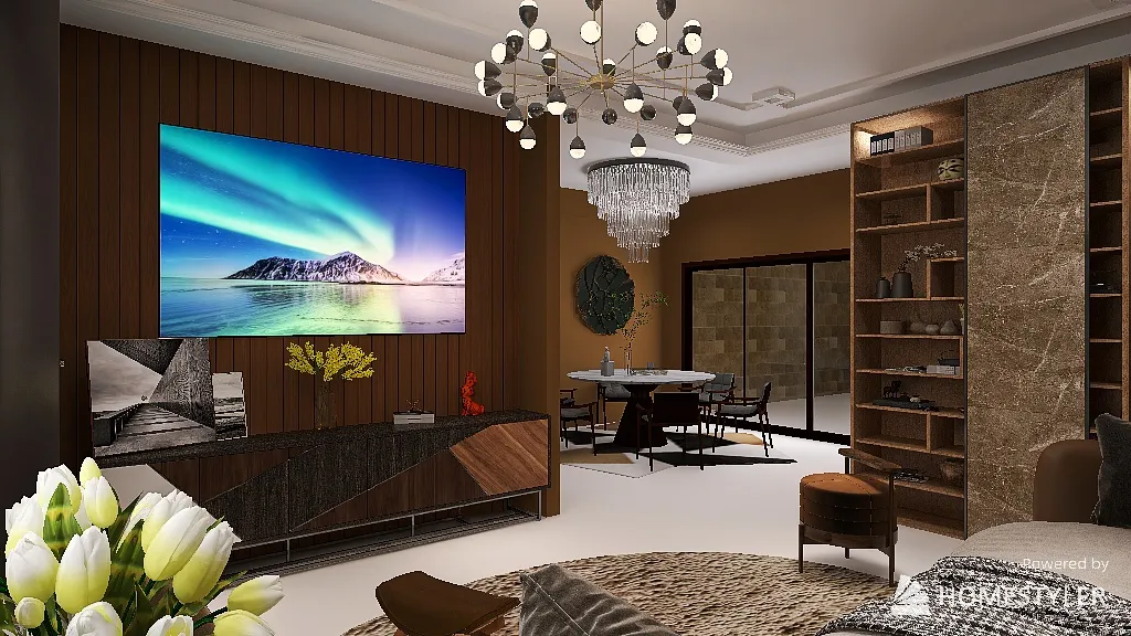 LivingRoom 3d design renderings