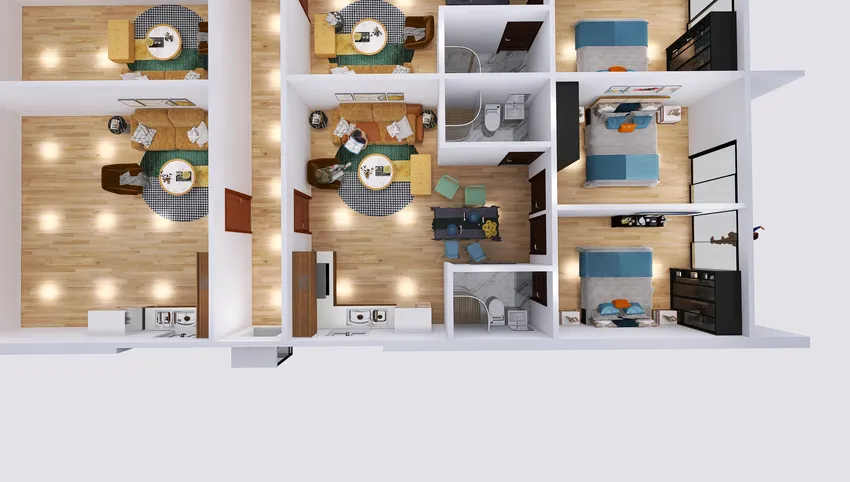 APARTAMENTOS 3d design picture 19125.76