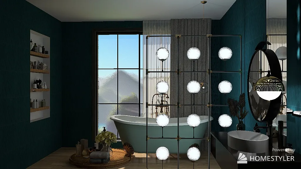 Your bath needs a glam too 3d design renderings