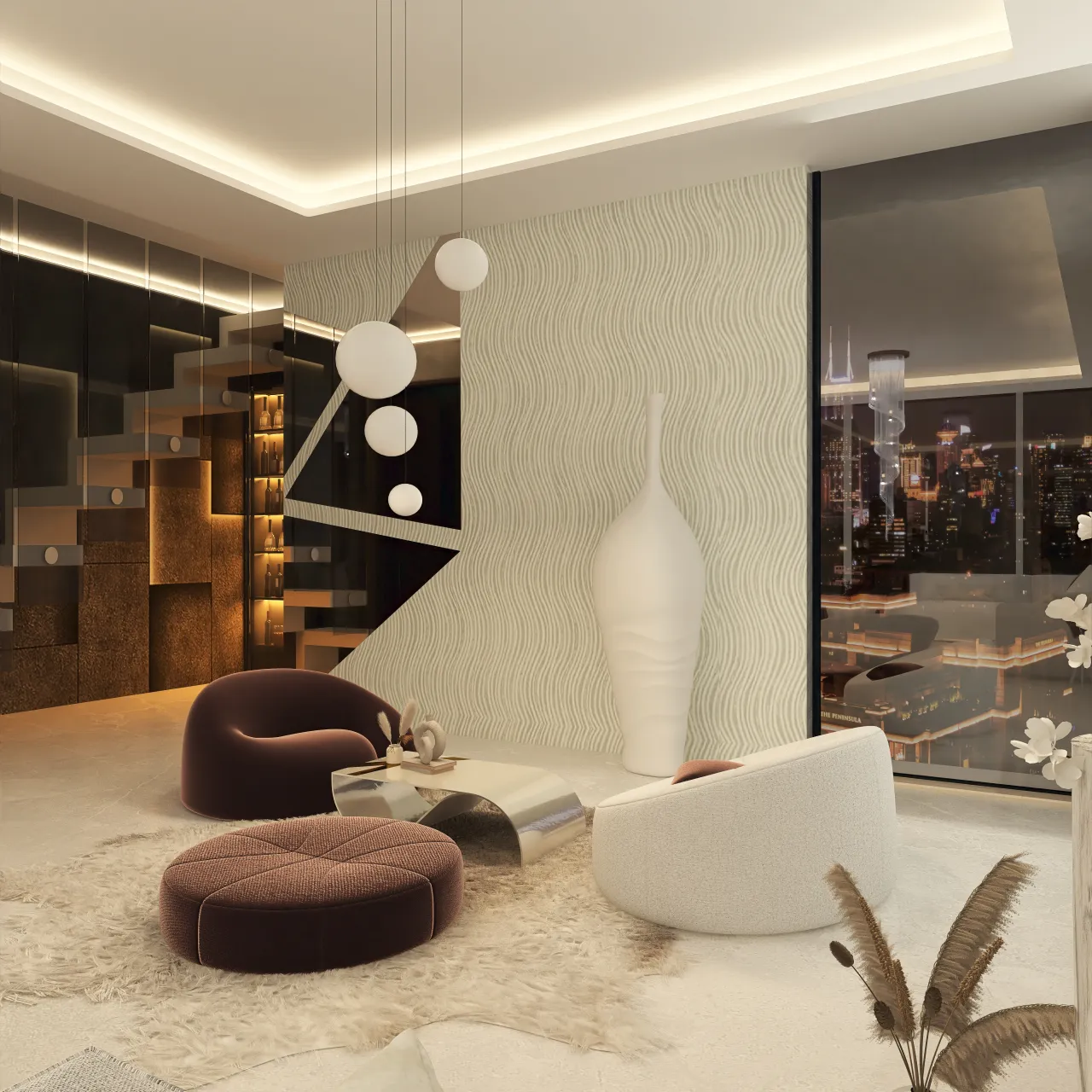 LivingRoom 3d design renderings