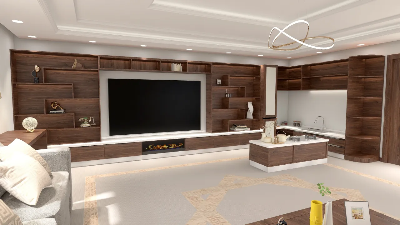Diwaniya 3d design renderings