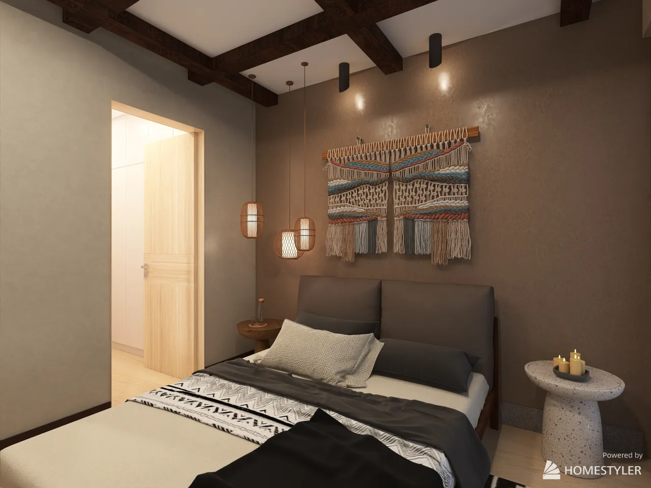 MasterBedroom 3d design renderings