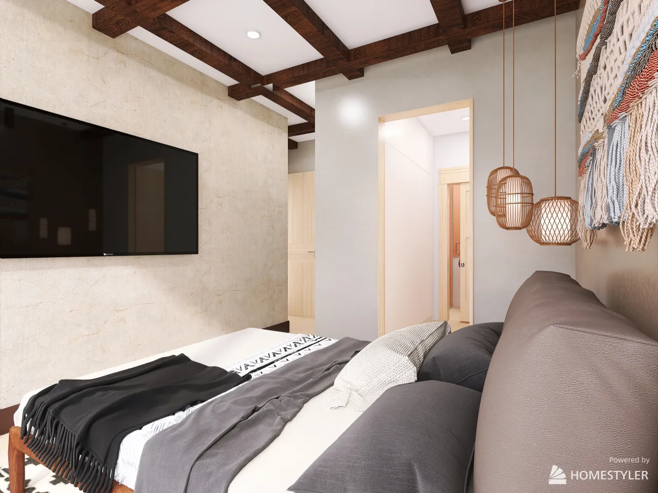 MasterBedroom 3d design renderings