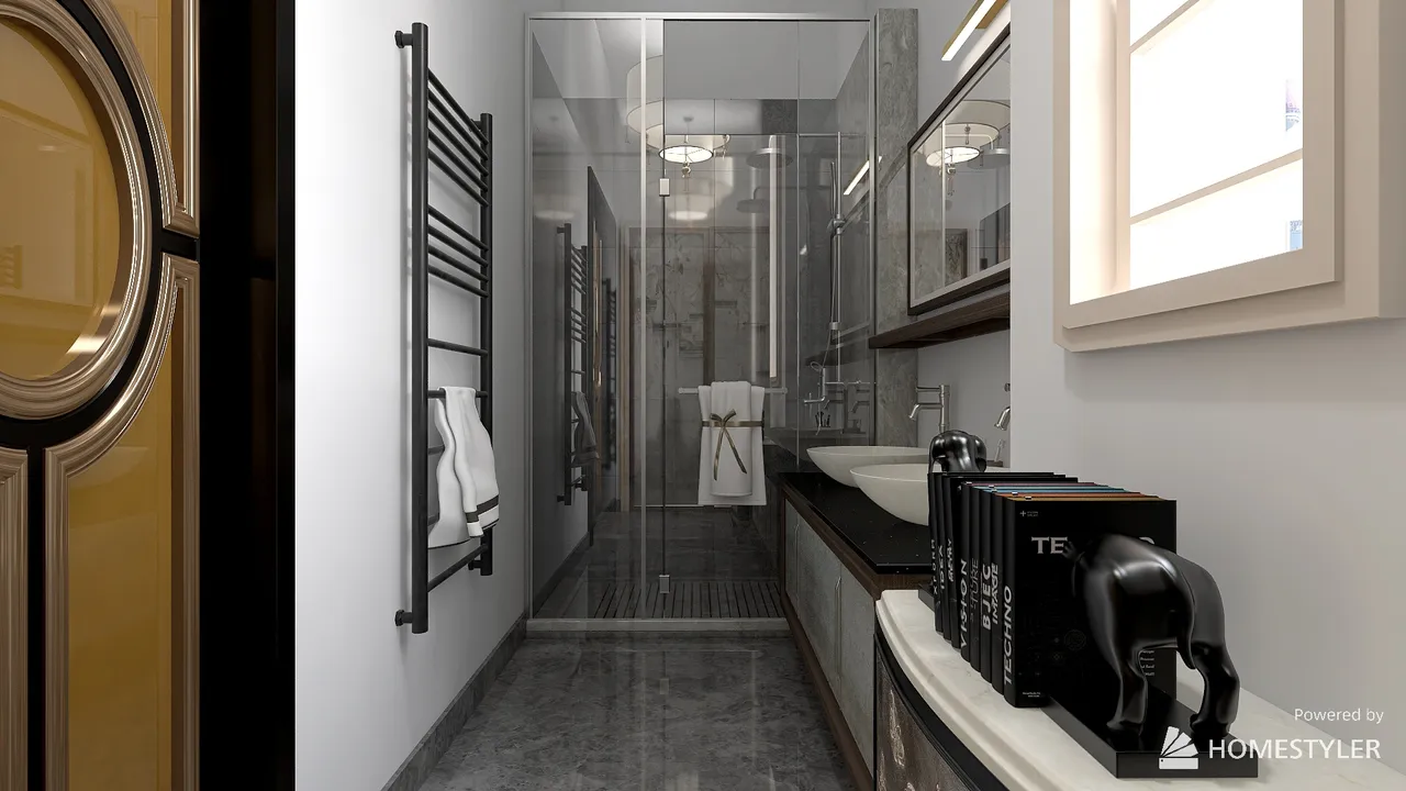 Bathroom 3d design renderings