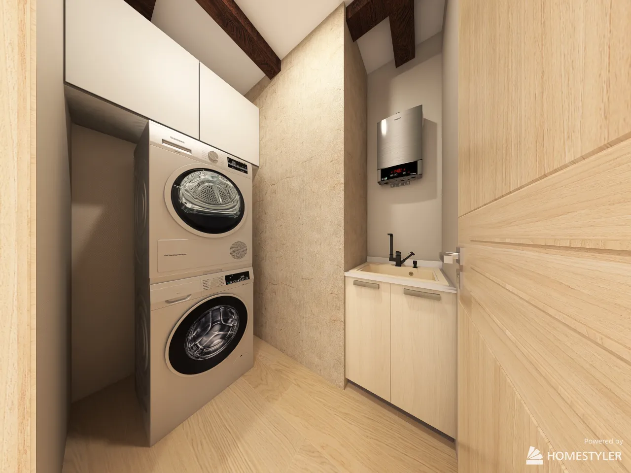 LaundryRoom 3d design renderings