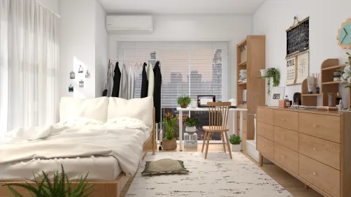 Scandinavian Bedroom Design