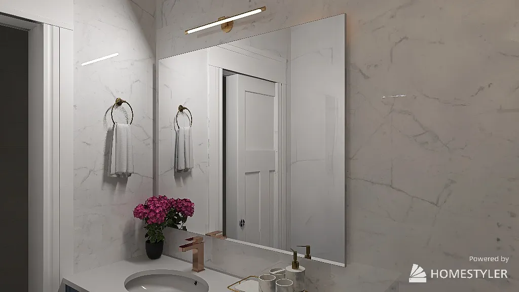 Bathroom 3d design renderings