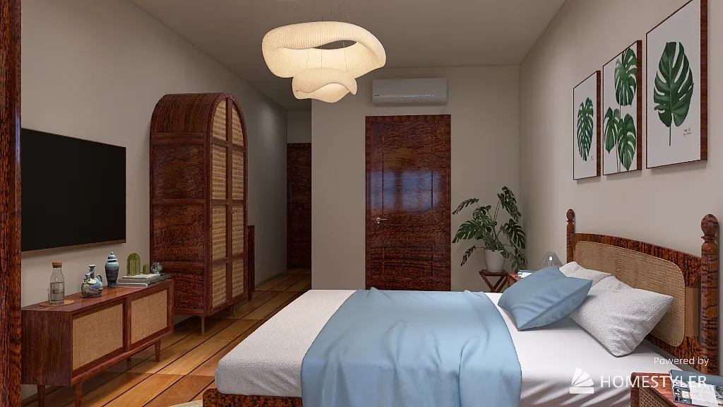 Bedroom 3d design renderings