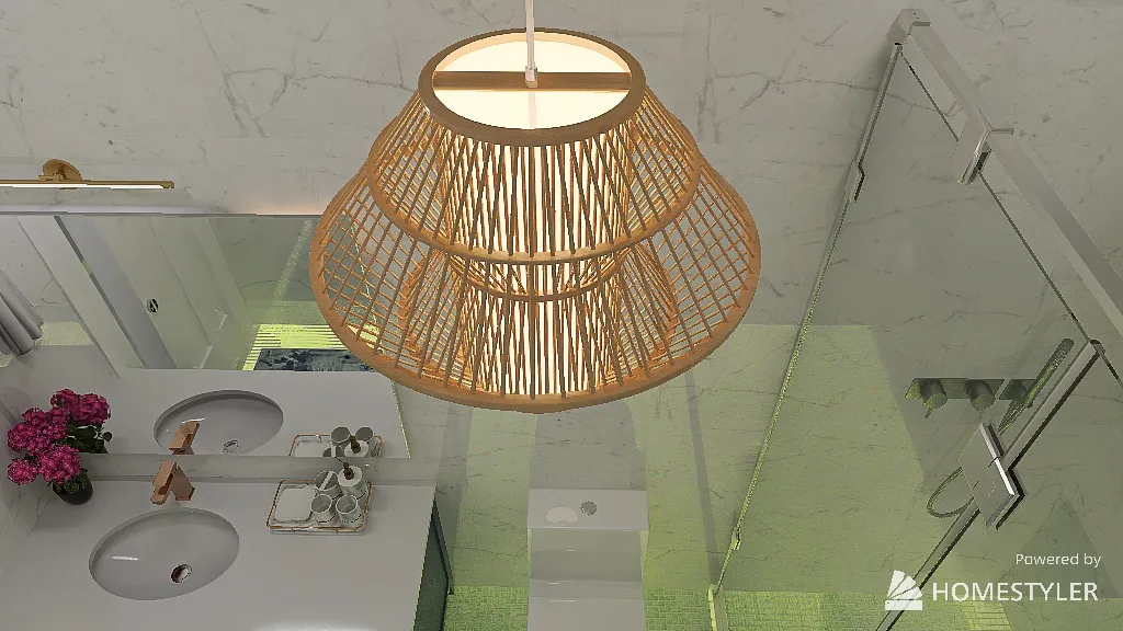 Bathroom 3d design renderings