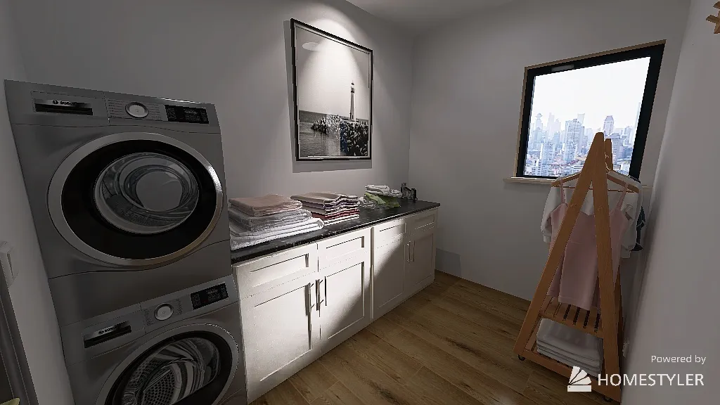 LaundryRoom 3d design renderings