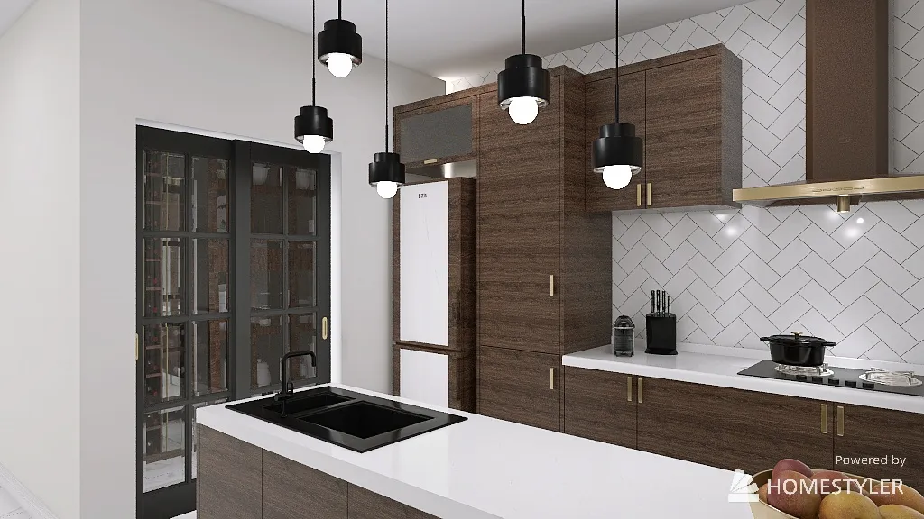 Kitchen 3d design renderings